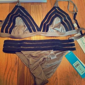 Beach Bunny Large Top, Small Bottom